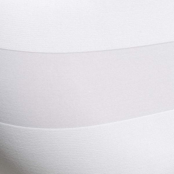 Slip Bikini Rayure Epaisse - Blanc Addicted