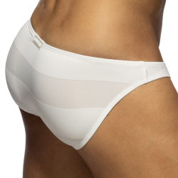 Addicted Thick Stripes Bikini Briefs - Ivory