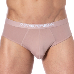 Slip Essential Microfiber Beige Emporio Armani