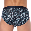 Slip All Over Logo Bleu Marine Emporio Armani