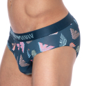 Slip All Over Microfiber Bleu Emporio Armani
