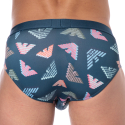 Slip All Over Microfiber Bleu Emporio Armani