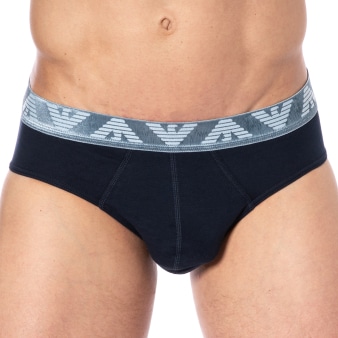 Slip Shiny Logoband Marine - Aigle Emporio Armani