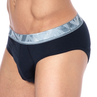 Slip Shiny Logoband Marine - Aigle Emporio Armani
