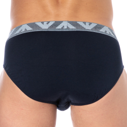 Slip Shiny Logoband Marine - Aigle Emporio Armani
