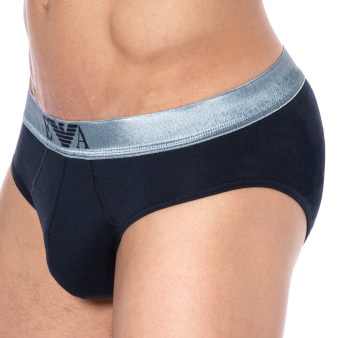 Slip Shiny Logoband Marine Emporio Armani