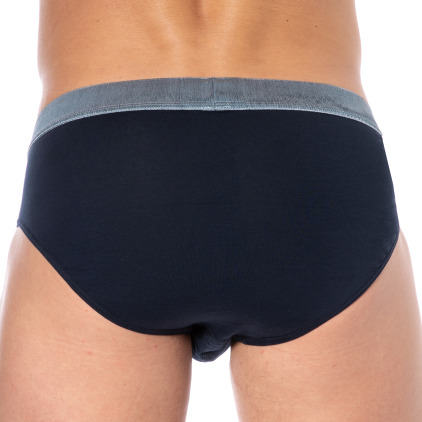 Slip Shiny Logoband Marine Emporio Armani
