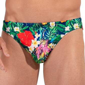Slip de Bain Micro Peacock HOM