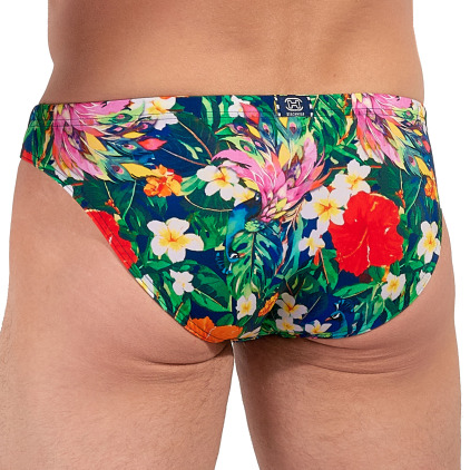 Slip de Bain Micro Peacock HOM