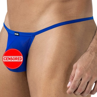 Mini Slip Kini SP4NDEX BREEZE Mesh Bleu Electrique CUT4MEN