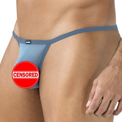 Mini Slip Kini SP4NDEX BREEZE Mesh Gris CUT4MEN