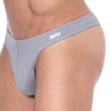 String de Bain Gris Clair SKU