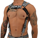 Harnais Body Mister Luxe Gris Chiné Breedwell
