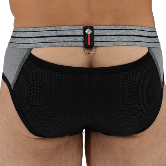 Slip Mister Luxe Gris Chiné Breedwell