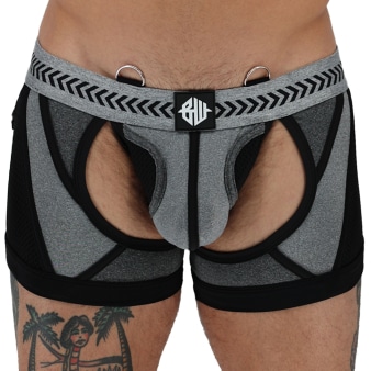 Boxer Jock Chock Mister Luxe Gris Chiné Breedwell