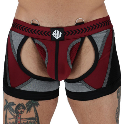 Boxer Jock Chock Mister Luxe Bordeaux Breedwell