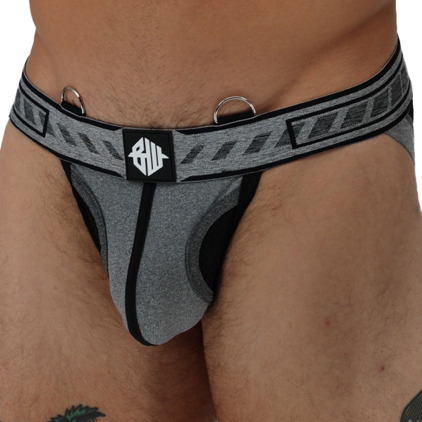 Jock Strap Mister Luxe Gris Chiné Breedwell