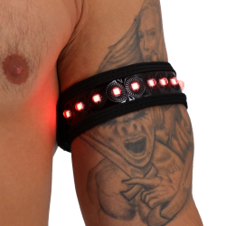 Brassard LED Prismaglow Noir Breedwell