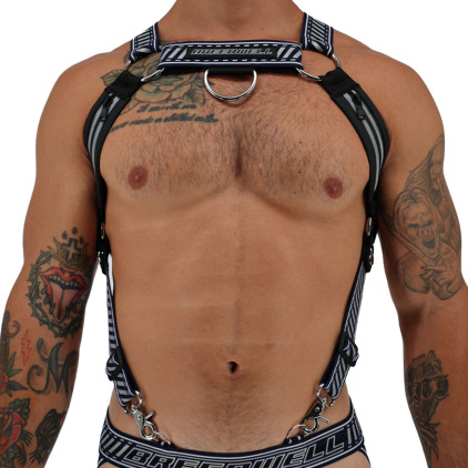 Harnais Body Gymnetixxx Bleu Marine Breedwell