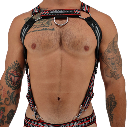 Breedwell Gymnetixxx Body Harness - Red