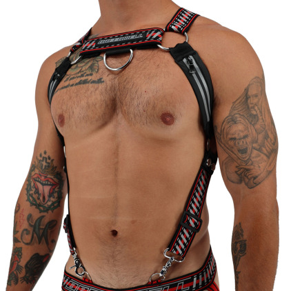 Harnais Body Gymnetixxx Rouge Breedwell