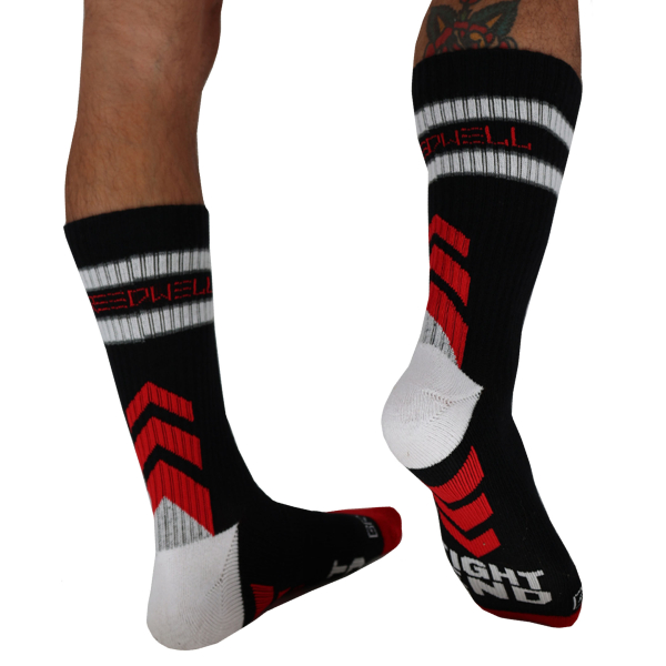 Breedwell Gymnetixxx Crew Socks - Black