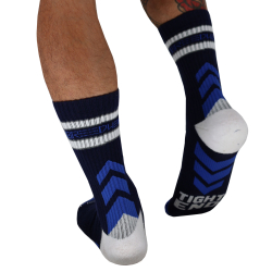 Breedwell Gymnetixxx Crew Socks - Navy