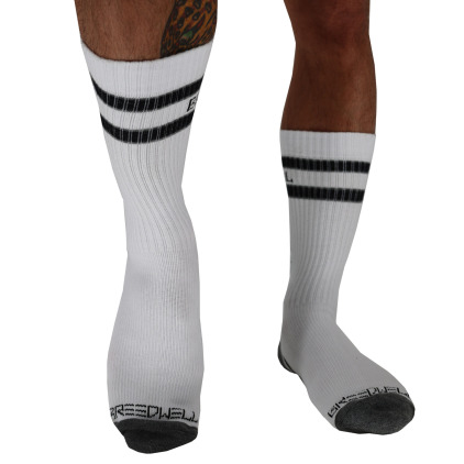Chaussettes Mi-Mollet Gymnetixxx Blanches Breedwell