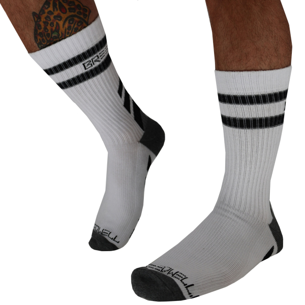 Chaussettes Mi-Mollet Gymnetixxx Blanches Breedwell