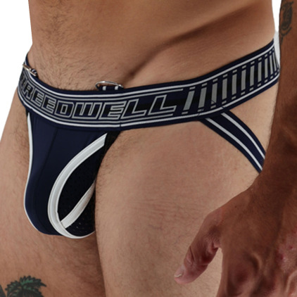 Jock Strap Gymnetixxx Bleu Marine Breedwell