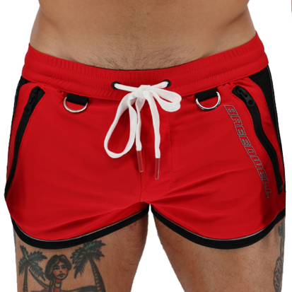 Breedwell Gymnetixxx Shorts - Red