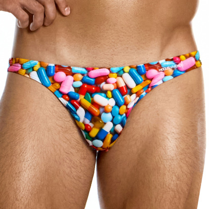 Slip de Bain Low Cut Pilules Modus Vivendi