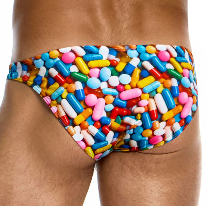 Modus Vivendi Pill Low Cut Swim Briefs