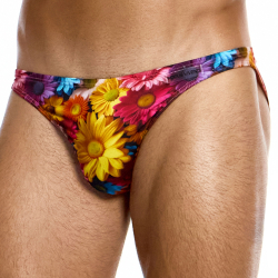 Modus Vivendi Daisies Low Cut Swim Briefs - Multicolored