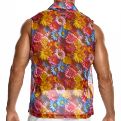 Modus Vivendi Daisies Sleeveless Shirt - Multicolored