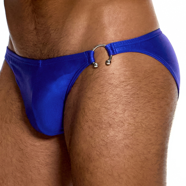 Slip de Bain Low Cut Prince Albert Bleu Roi Modus Vivendi