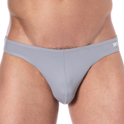 String de Bain Gris Clair SKU
