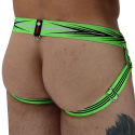 Jock Strap Circuit Breaker Vert Fluo - Noir Breedwell