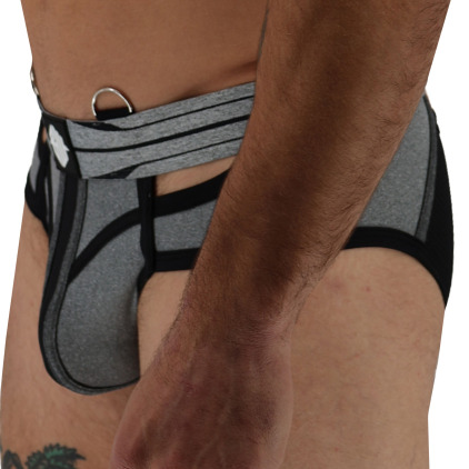 Slip Mister Luxe Gris Chiné Breedwell