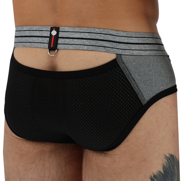 Slip Mister Luxe Gris Chiné Breedwell