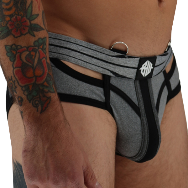 Slip Mister Luxe Gris Chiné Breedwell
