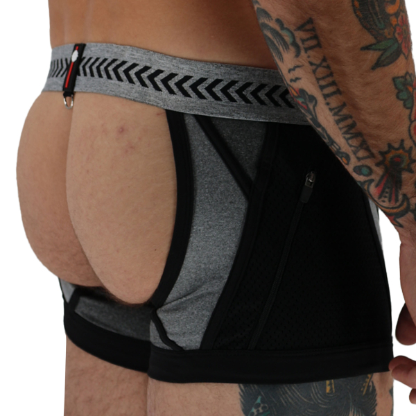 Breedwell Mister Luxe Chock Jock Boxer - Heather Grey