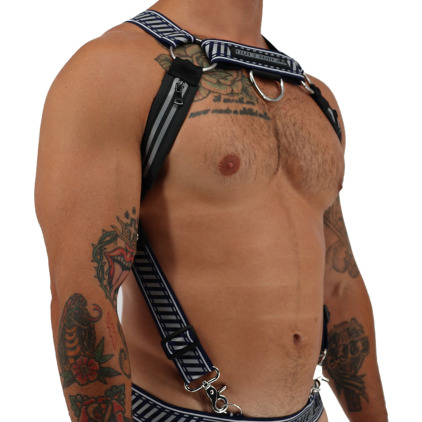 Harnais Body Gymnetixxx Bleu Marine Breedwell