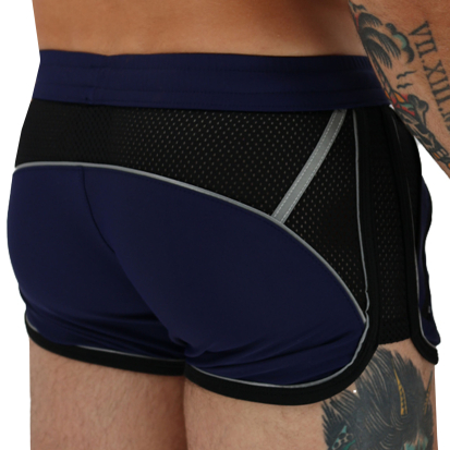 Breedwell Gymnetixxx Shorts - Navy