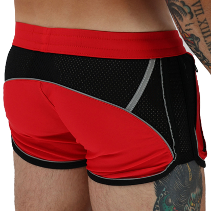 Breedwell Gymnetixxx Shorts - Red