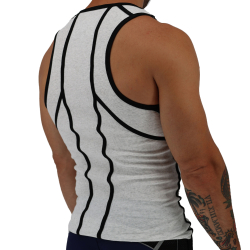 Débardeur Gymnetixxx Gris Chiné Breedwell