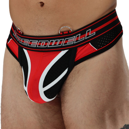 String Gymnetixxx Rouge - Noir Breedwell