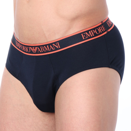 Slip Core Logoband Coton Marine - Orange Emporio Armani