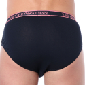 Emporio Armani Core Logoband Cotton Briefs - Navy - Pink