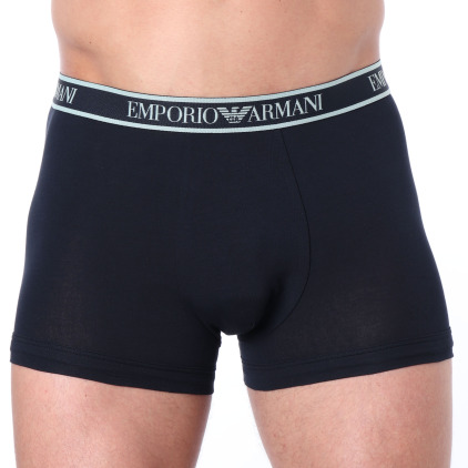 Boxer Core Logoband Coton Marine - Bleu Ciel Emporio Armani